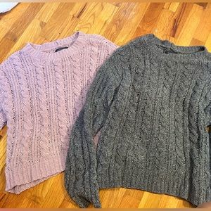 Two American Eagle Sweaters